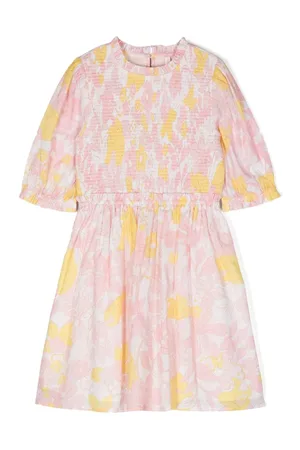 ZIMMERMANN Pop floral-print smocked dress