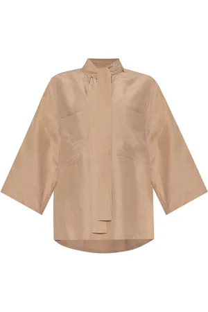 By Malene Birger Dakote tie-neck top