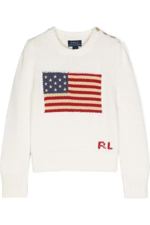 Ralph Lauren American-flag cotton jumper