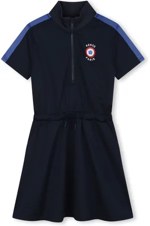 Kenzo Logo-print drawstring dress