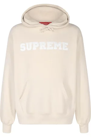 Supreme Logo-appliqu??d hoodie