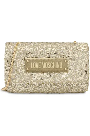 Moschino Sequin-embellished cross body bag