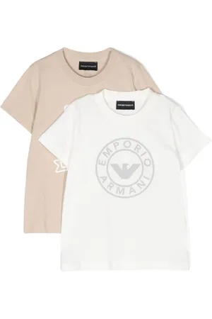 Emporio Armani Raised-logo cotton T-shirt (set of two)