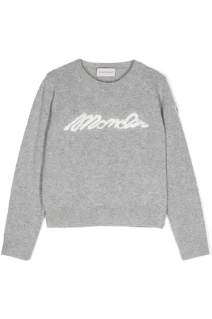 Moncler Logo-embroidered virgin wool jumper