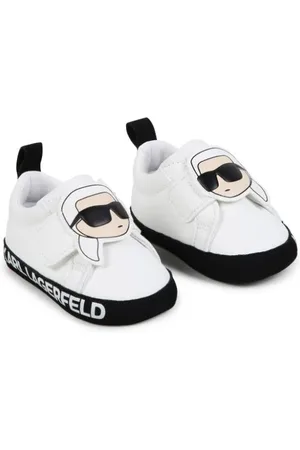 Karl Lagerfeld Ikonik Karl contrasting sole trainers