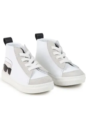 Karl Lagerfeld Ikonik Karl leather trainers