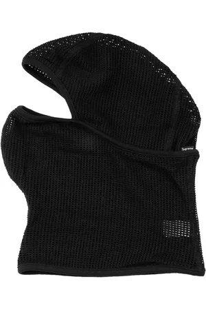 Supreme Logo-tag mesh balaclava