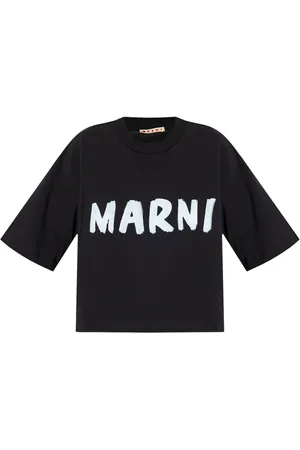 Marni Logo-print cotton t-shirt