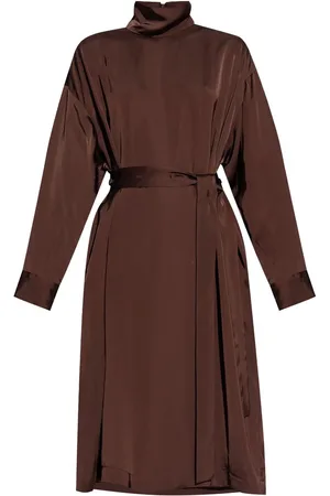 Fabiana Filippi Stand-up collar dress