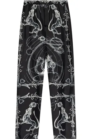 Fabiana Filippi Abstract print trousers