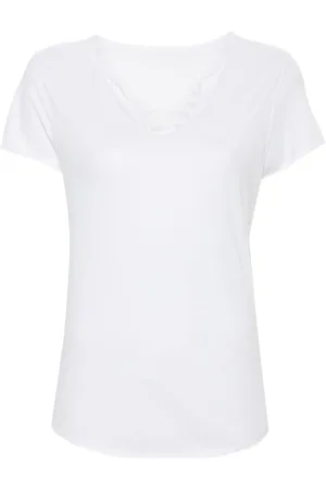 Zadig & Voltaire Tunisien MC LC Fishnet cotton T-shirt