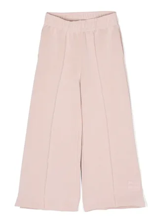 Emporio Armani Wide-leg jersey track pants