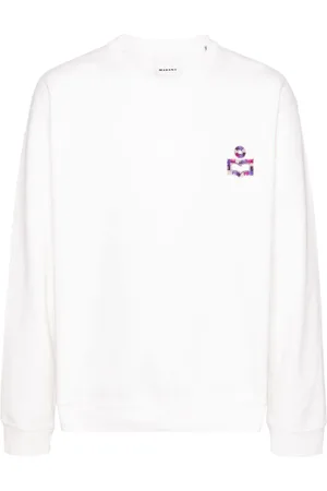 Isabel Marant Mikoe embroidered.logo sweatshirt