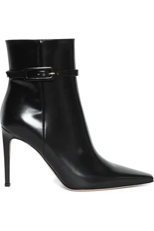 Gianvito Rossi Tokio 95mm leather ankle boots