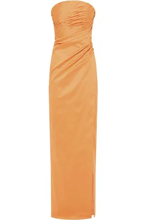 RACHEL GILBERT Mira strapless midi dress