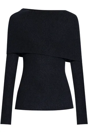 Fabiana Filippi Ribbed knit long sleeve top