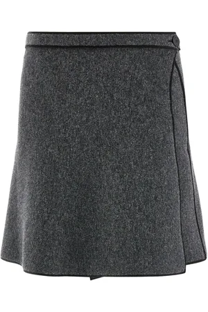 Salvatore Ferragamo High-waisted knitted skirt