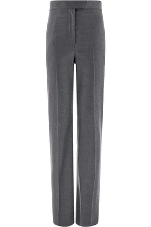Salvatore Ferragamo High-rise straight-leg trousers