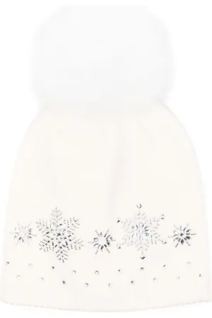 MONNALISA Pompom knitted beanie