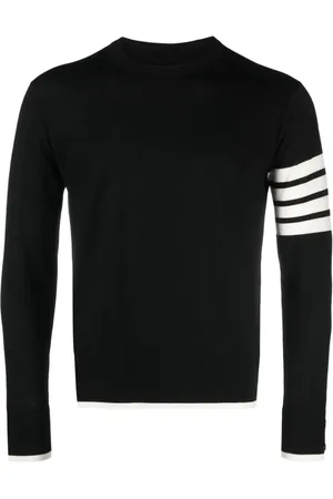 Thom Browne 4-Bar stripe virgin wool jumper