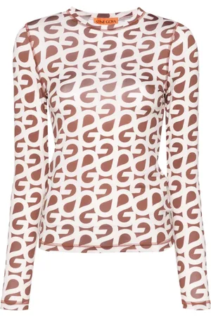 STINE GOYA Juno logo-print T-shirt