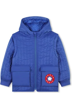 Kenzo Detachable-sleeves puffer jacket