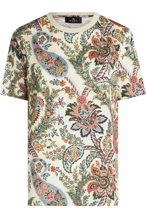 Etro Paisley-print cotton T-shirt