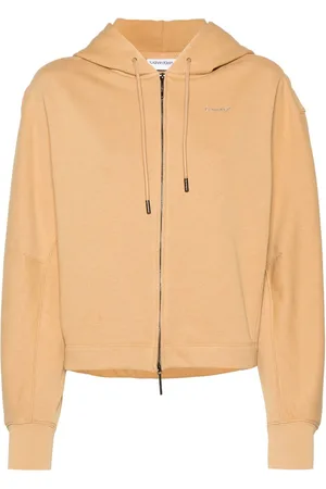 Calvin Klein Logo-print zip-up hoodie