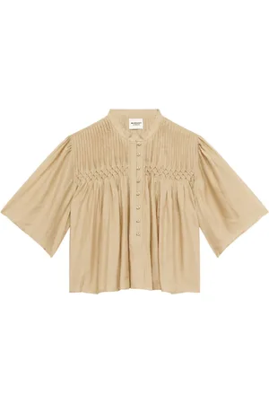 Marant Etoile Destiny pleat-detail blouse