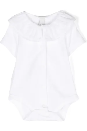 KNOT Elena picot-trim bodysuit
