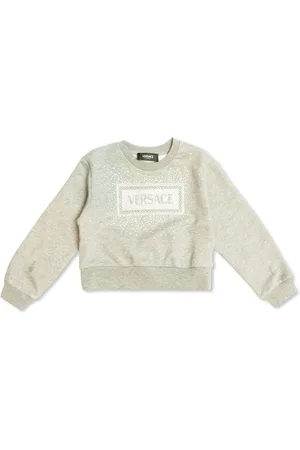 VERSACE Logo-appliqu?? sweatshirt