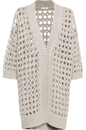 Brunello Cucinelli Open-knit cardigan