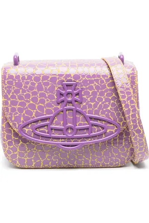 Vivienne Westwood Linda patent cross body bag