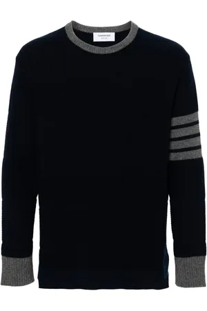 Thom Browne 4-Bar stripe wool jumper