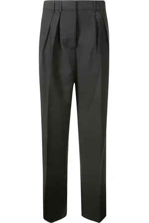 Rohe Pleated slim-fit trousers