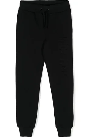 Moschino Logo-embossed jersey track pants