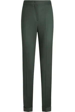Etro Cropped wool trousers