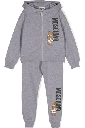 Moschino Teddy Bear-print cotton tracksuit