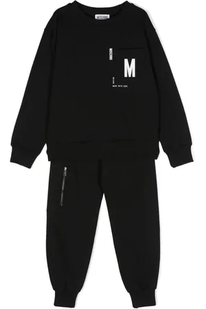 Moschino Logo-print cotton tracksuit
