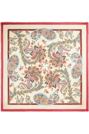 Etro Paisley-print fringed shawl
