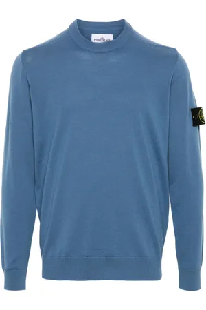Stone Island Compass-badge knitted jumper