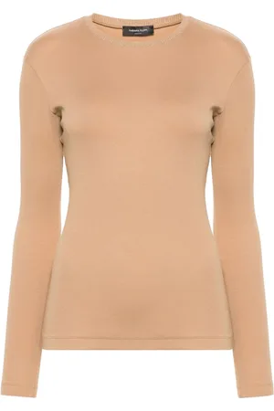 Fabiana Filippi Crew-neck fine-knit top