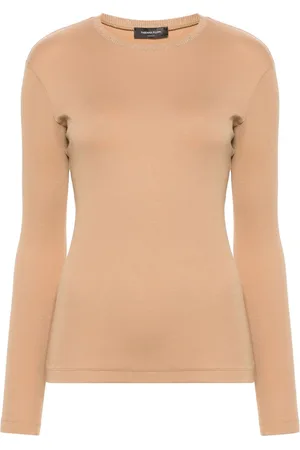 Fabiana Filippi Knit-collar T-shirt