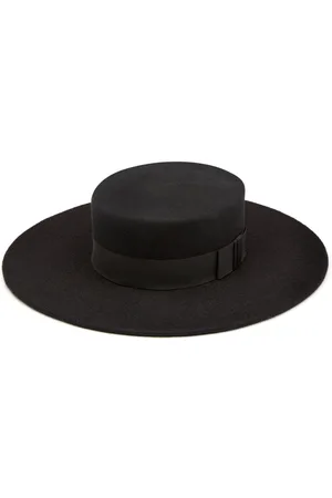 Nina Ricci Large felt wool boater