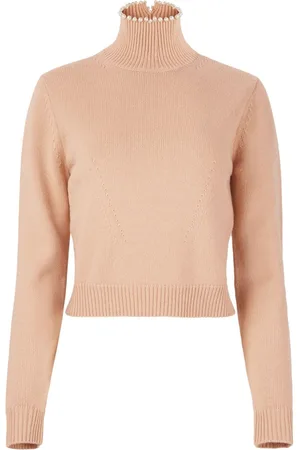 Nina Ricci Bead-embellished wool-blend jumper