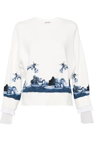 UNDERCOVER Graphic-print cotton sweatshirt