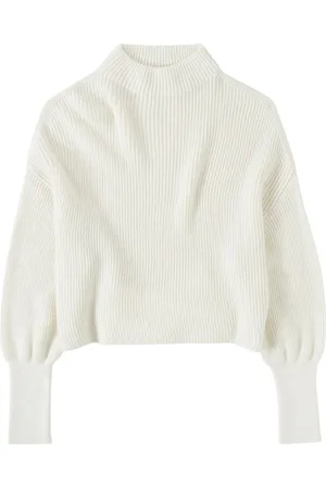 Closed Crew-neck ribbed jumper