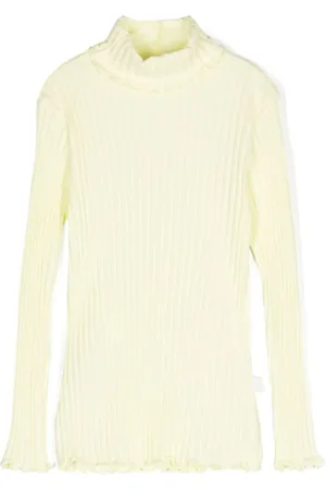Il gufo Ribbed roll-neck jumper