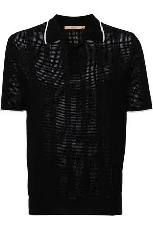 Nuur Open-knit polo shirt