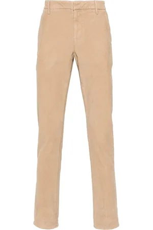Dondup Mid-rise corduroy chino trousers